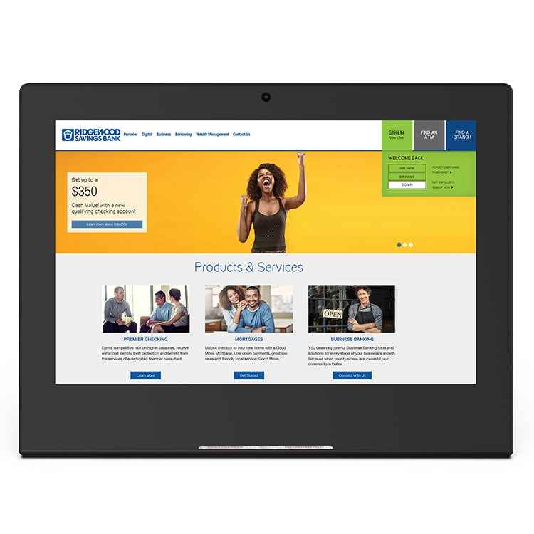 10.1 inch IPS Screen All in One PC, 1GB+16GB, Android 6.0, Quad Core Cortex A17, 1.2G, RK3128, Support RJ45 & Bluetooth & WiFi & TF Card & HDMI