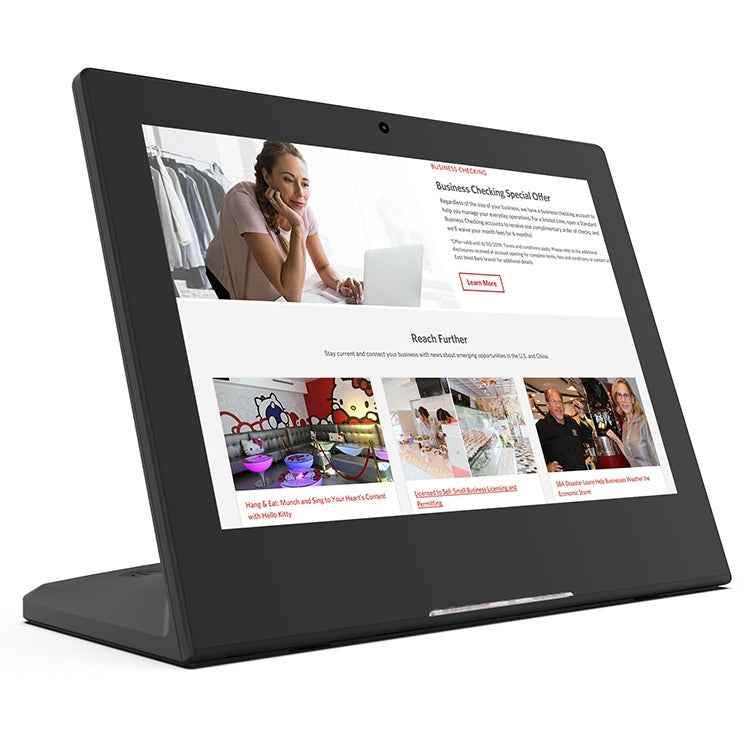 10.1 inch IPS Screen All in One PC, 1GB+16GB, Android 6.0, Quad Core Cortex A17, 1.2G, RK3128, Support RJ45 & Bluetooth & WiFi & TF Card & HDMI