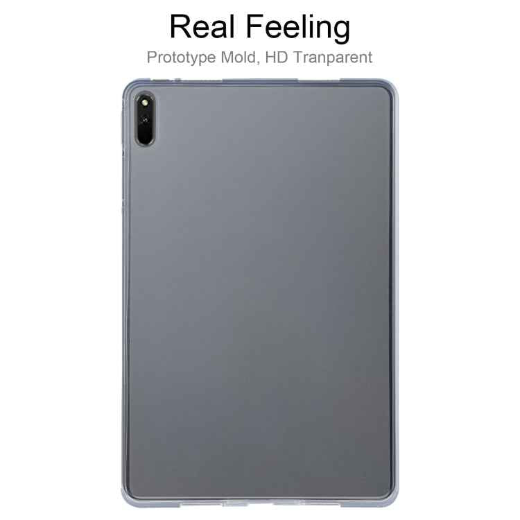For Huawei MatePad 11 0.75mm Dropproof Outside Glossy Inside Frosted TPU Protective Case