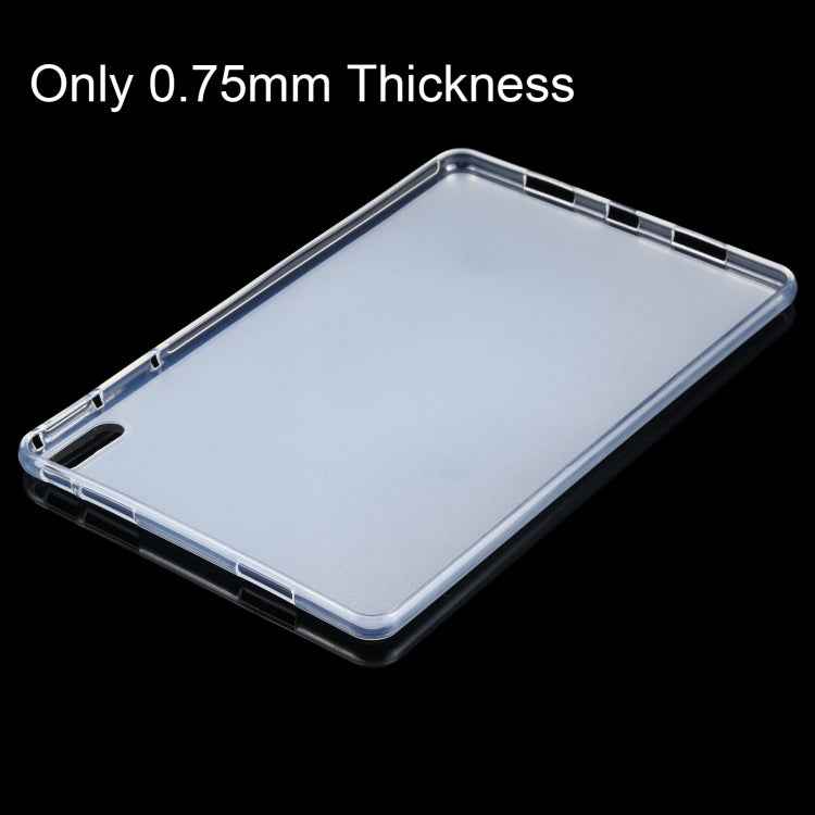 For Huawei MatePad 11 0.75mm Dropproof Outside Glossy Inside Frosted TPU Protective Case