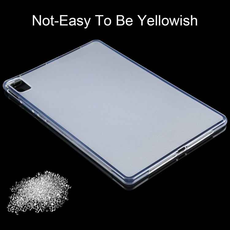 For Huawei MatePad Pro 12.6 2021 0.75mm Dropproof Inner Frosted Outer Glossy TPU Protective Case