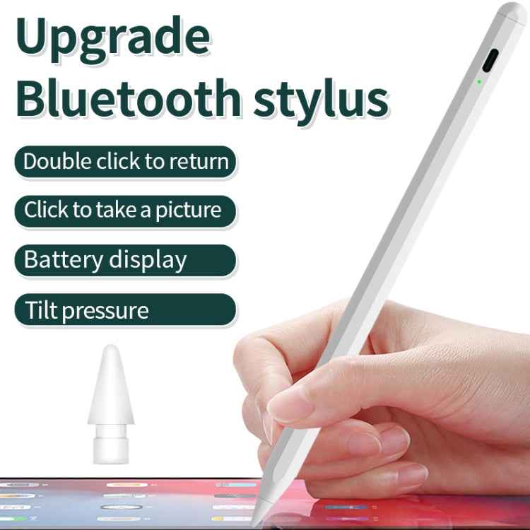 JD16 Bluetooth Stylus Pen with Real-time Battery Display for iPad
