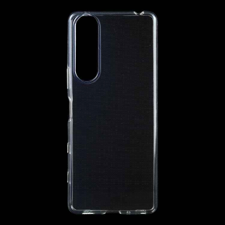 For Sony Xperia 5 III 0.75mm Ultra-thin Transparent TPU Soft Protective Case