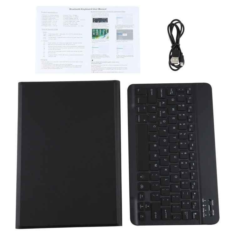 AM10S Detachable Bluetooth Backlight Keyboard Ultrathin Horizontal Flip Leather Tablet Case with Holder for Lenovo M10 Plus 10.3 inch X606F