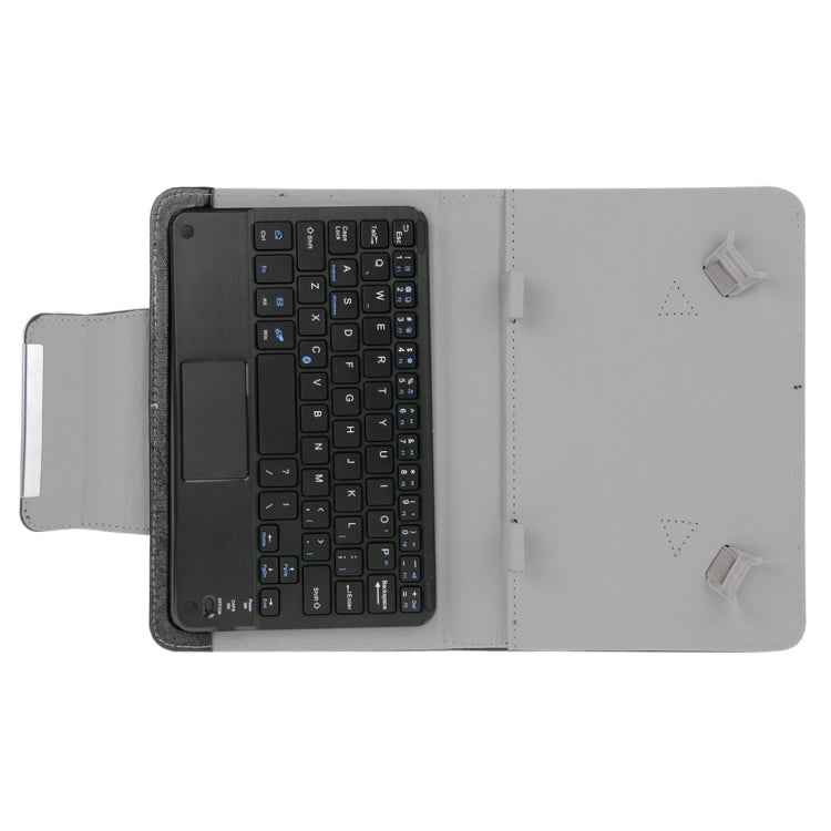 Universal Detachable Magnetic Bluetooth Keyboard Leather Case with Touchpad & Holder for 7 inch IOS & Android & Windows Tablet PC
