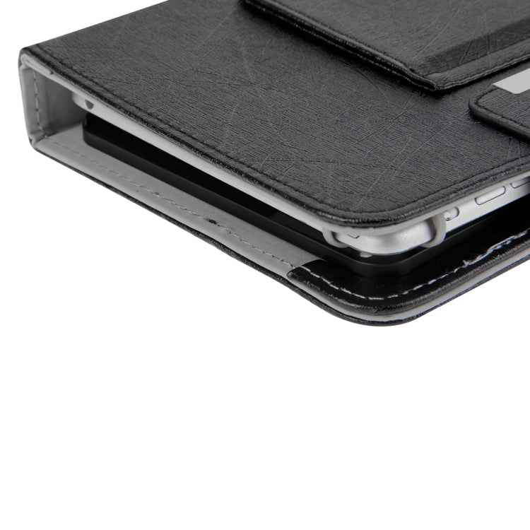 Universal Detachable Magnetic Bluetooth Keyboard Leather Case with Touchpad & Holder for 7 inch IOS & Android & Windows Tablet PC