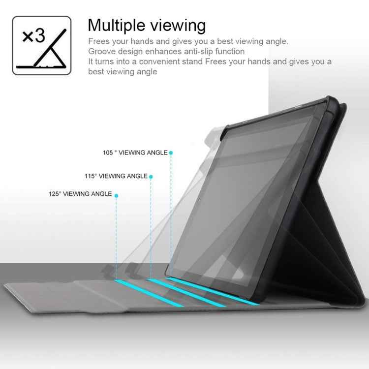 AM12 2 in 1 Removable Bluetooth Keyboard + Protective Leather Tablet Case with Holder for Lenovo Tab P11 (Tab-J606F)