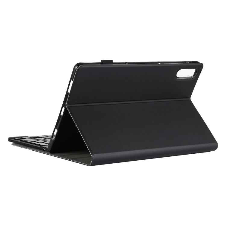 AM13 2 in 1 Removable Bluetooth Keyboard + Protective Leather Tablet Case with Holder for Lenovo Tab P11 Pro (TB-XJ706F)
