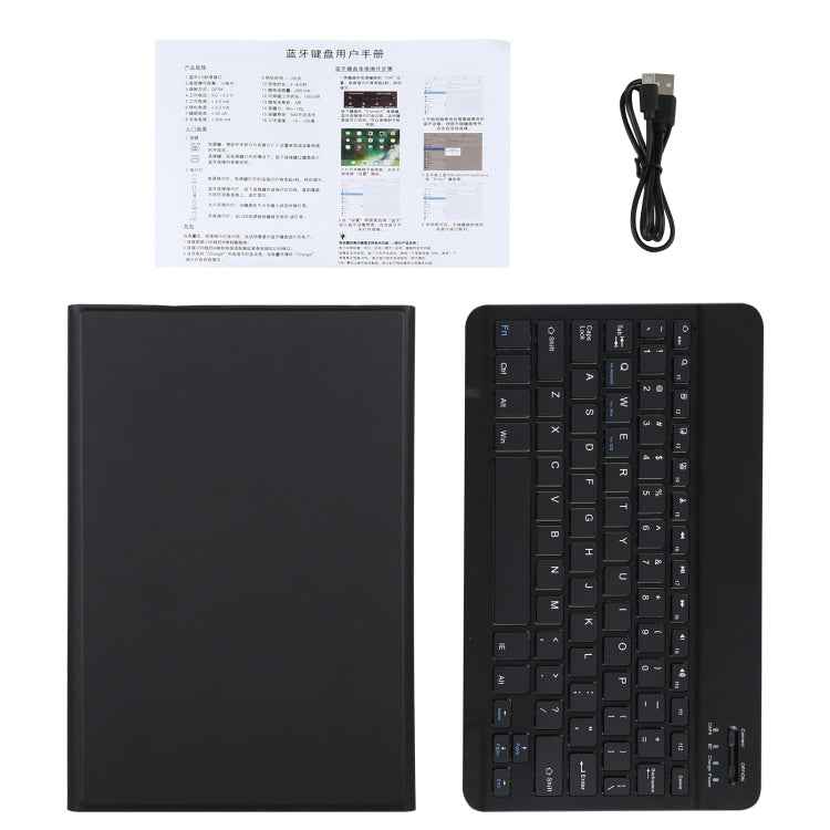 AM13 2 in 1 Removable Bluetooth Keyboard + Protective Leather Tablet Case with Holder for Lenovo Tab P11 Pro (TB-XJ706F)