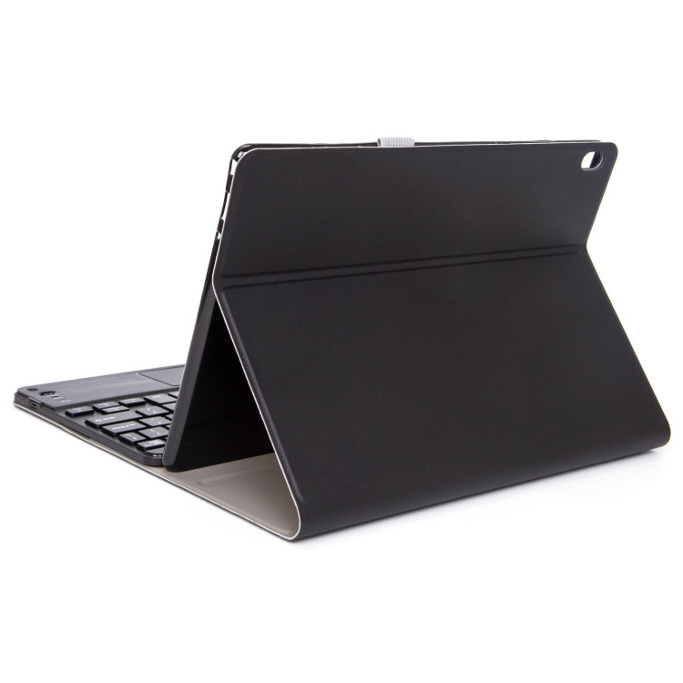 DY-E10 2 in 1 Removable Bluetooth Keyboard + Protective Leather Tablet Case with Touchpad & Holder for Lenovo Tab E10, For Lenovo Tab E10