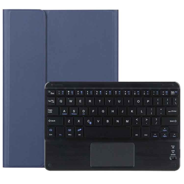 DY-E10 2 in 1 Removable Bluetooth Keyboard + Protective Leather Tablet Case with Touchpad & Holder for Lenovo Tab E10