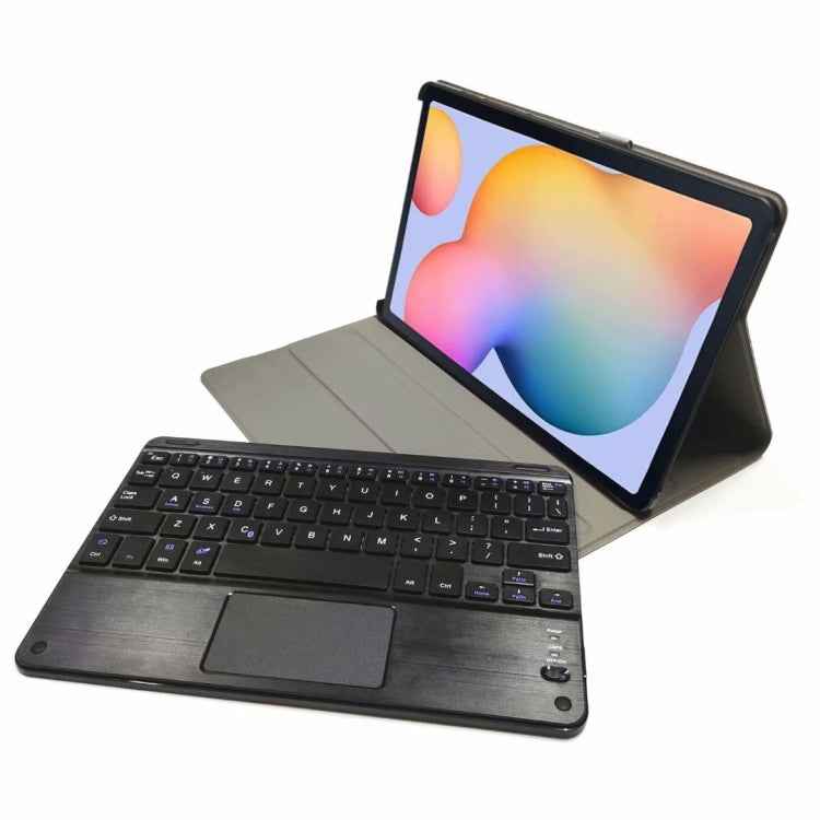 DY-P10-C 2 in 1 Removable Bluetooth Keyboard + Protective Leather Tablet Case with Touchpad & Holder for Lenovo Tab P10 10.1 inch
