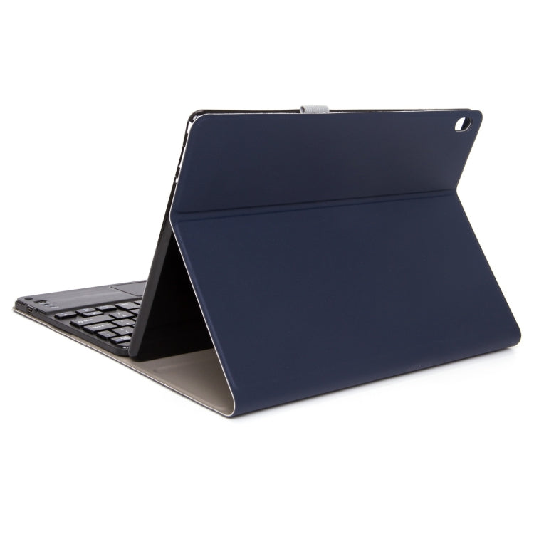 DY-P10-C 2 in 1 Removable Bluetooth Keyboard + Protective Leather Tablet Case with Touchpad & Holder for Lenovo Tab P10 10.1 inch, For Lenovo Tab P10 10.1 inch
