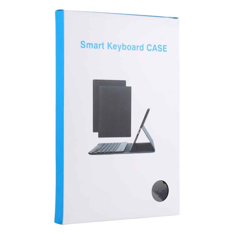 AM10 2 in 1 Removable Bluetooth Keyboard + Protective Leather Tablet Case with Holder for Lenovo M10 FHD Plus 10.3 inch