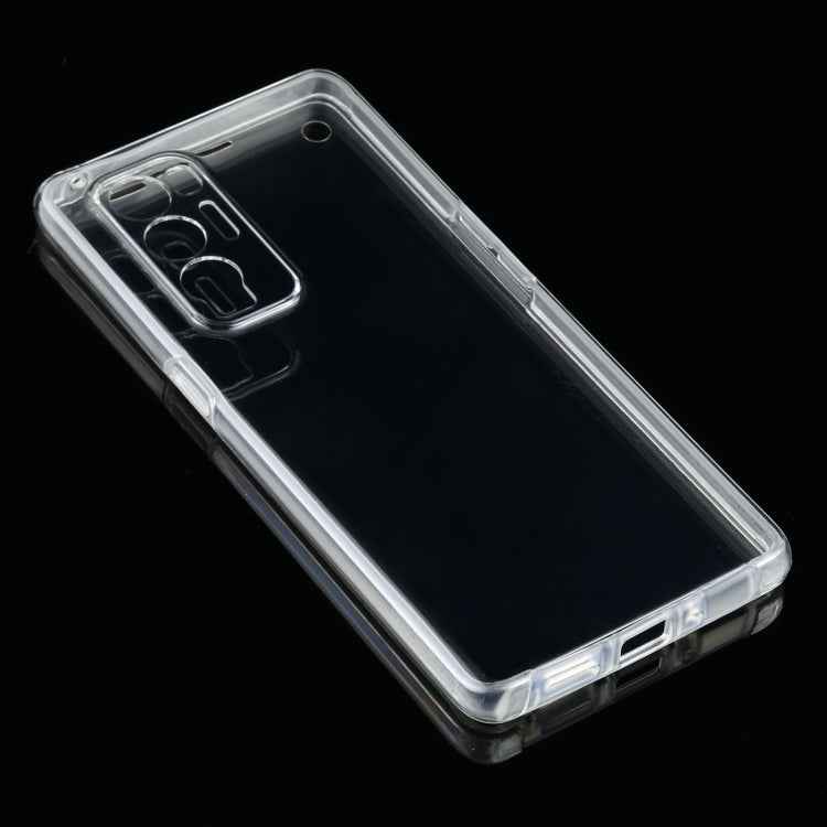 For OPPO Find X3 Neo PC+TPU Ultra-thin Double-sided Full Coverage Transparent Soft Case