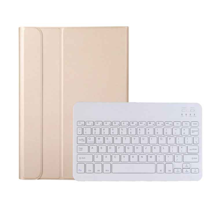 AK10 2 in 1 Detachable Bluetooth Keyboard + Lambskin Texture TPU Protective Leather Tablet Case with Holder for Lenovo Qitian K10 TB-X6C6X