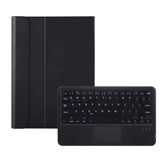 AK10-A 2 in 1 Detachable Bluetooth Keyboard + Lambskin Texture TPU Protective Leather Tablet Case with Touchpad & Holder for Lenovo Qitian K10 TB-X6C6X