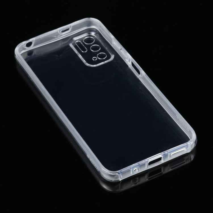 For Xiaomi Redmi Note 10 5G PC+TPU Ultra-Thin Double-Sided All-Inclusive Transparent Case