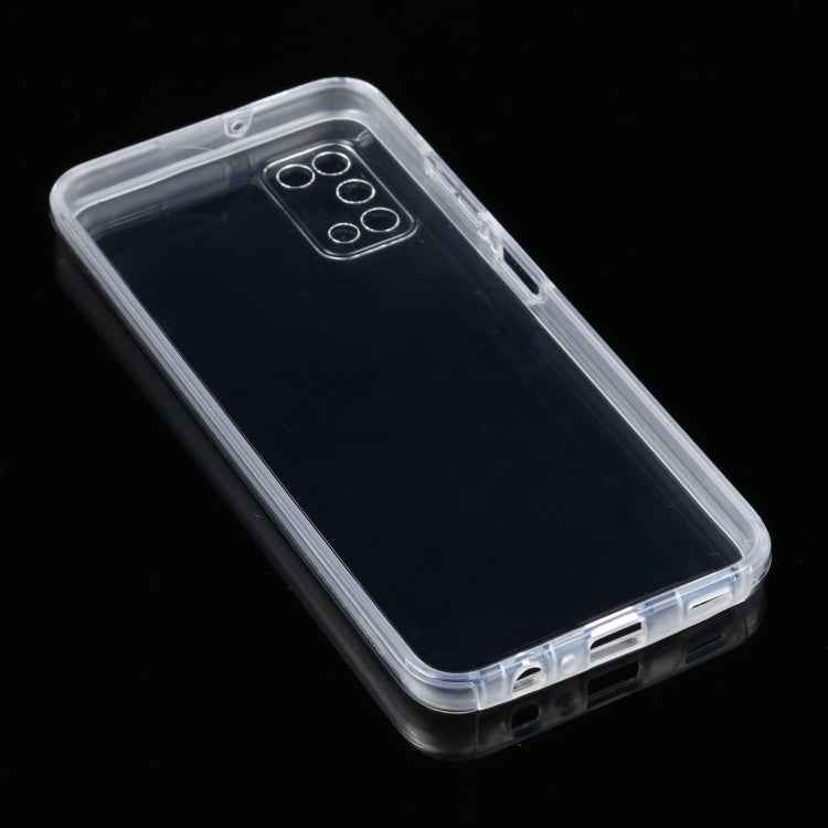 For Samsung Galaxy A03s PC+TPU Ultra-Thin Double-Sided All-Inclusive Transparent Case