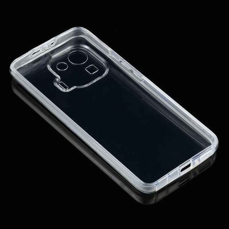 For Xiaomi Mi 11 Pro PC+TPU Ultra-Thin Double-Sided All-Inclusive Transparent Case