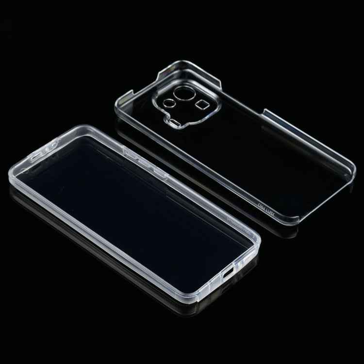 For Xiaomi Mi 11 Pro PC+TPU Ultra-Thin Double-Sided All-Inclusive Transparent Case