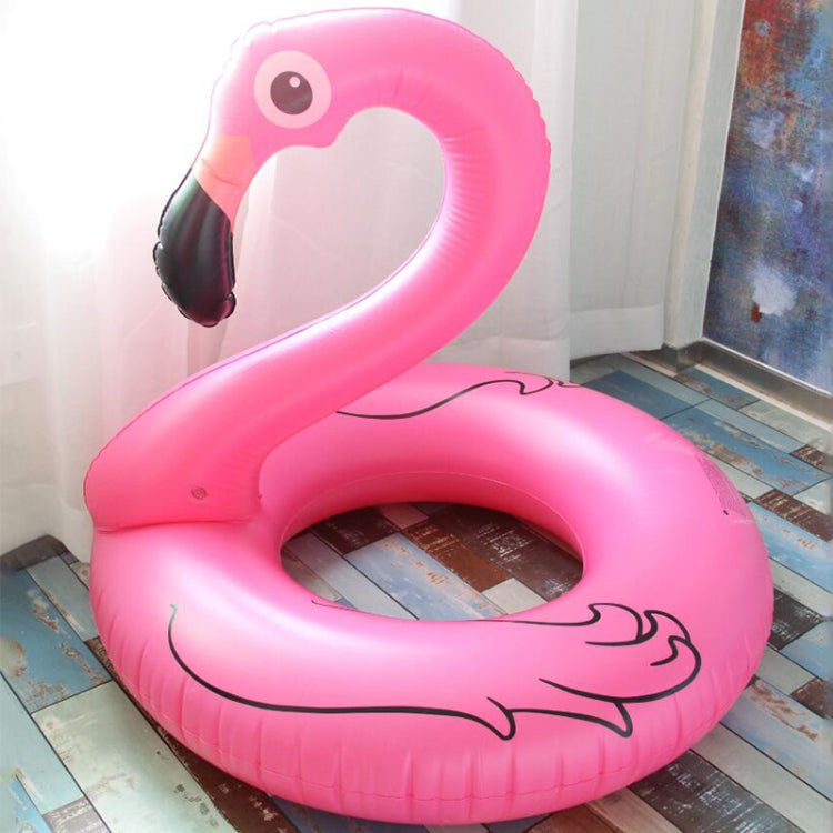 Summer Inflatable Flamingo Shaped Float Pool Lounge Swimming Ring Floating Bed Raft, Size: 90cm, Size: 90cm