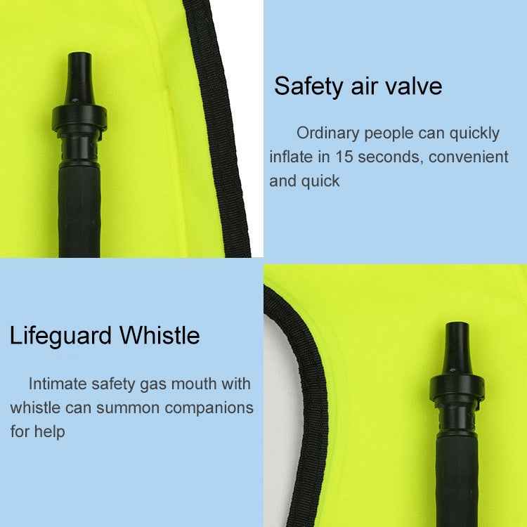 Children Portable Snorkeling Buoyancy Inflatable Vest Life Jacket Swimming Equipment, Size:510*400mm, Children Life Jacket (Orange), Children Life Jacket (Purple), Children Life Jacket (Green)