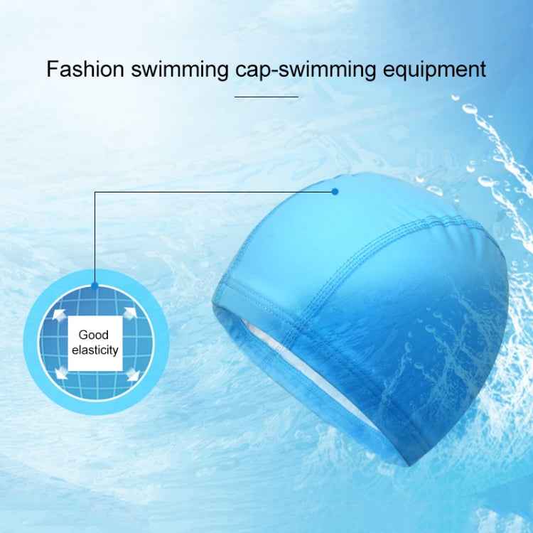 Adult Waterproof PU Coating Stretchy Swimming Cap Keep Long Hair Dry Ear Protection Swim Cap, PU Swim Cap (Black), PU Swim Cap (Blue), PU Swim Cap (Silver), PU Swim Cap (Baby Blue), PU Swim Cap (Pink)