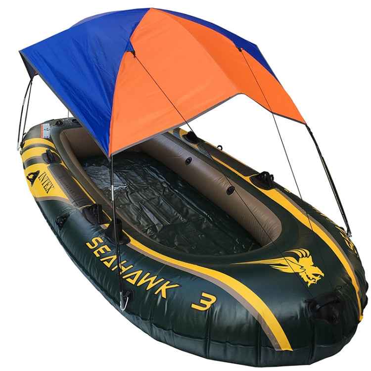68347 Folding Awning Canoe Rubber Inflatable Boat Parasol Tent for 2 Person,Boat is not Included