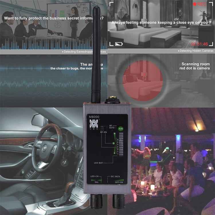 M8000 Multi-functional Detector Anti-Spy Anti-Monitor, Anti-Tracker