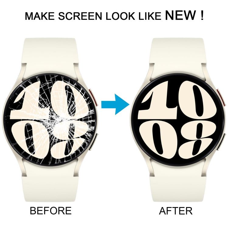 For Samsung Galaxy Watch 6 44mm SM-R940 Original Front Screen Outer Glass Lens