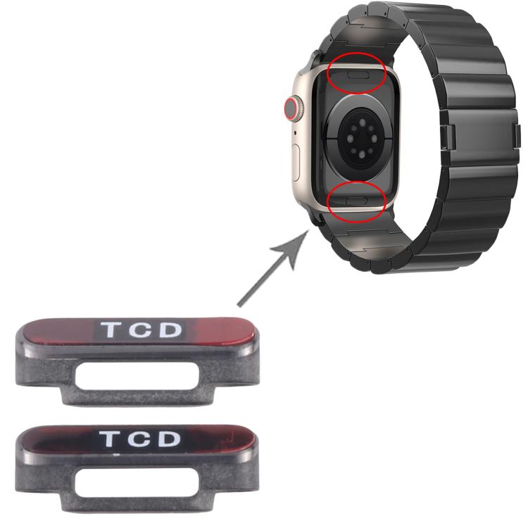 Fermoir pour Apple Watch Series 10, pour Apple Watch Series 10 46 mm/42 mm (noir), pour Apple Watch Series 10 46 mm/42 mm (gris), pour Apple Watch Series 10 46 mm/42 mm (doré), pour Apple Watch Series 10 46 mm/42 mm (blanc)