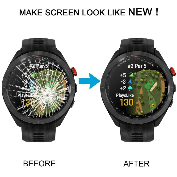 For Garmin Approach S70 46mm Original LCD Screen with Digitizer Full Assembly