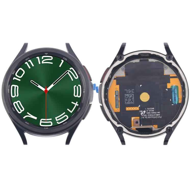 For Samsung Galaxy Watch6 Classic 47mm SM-R960/R965 Original LCD Screen Digitizer Full Assembly with Frame, For Samsung Galaxy Watch6 Classic 47mm(Original)