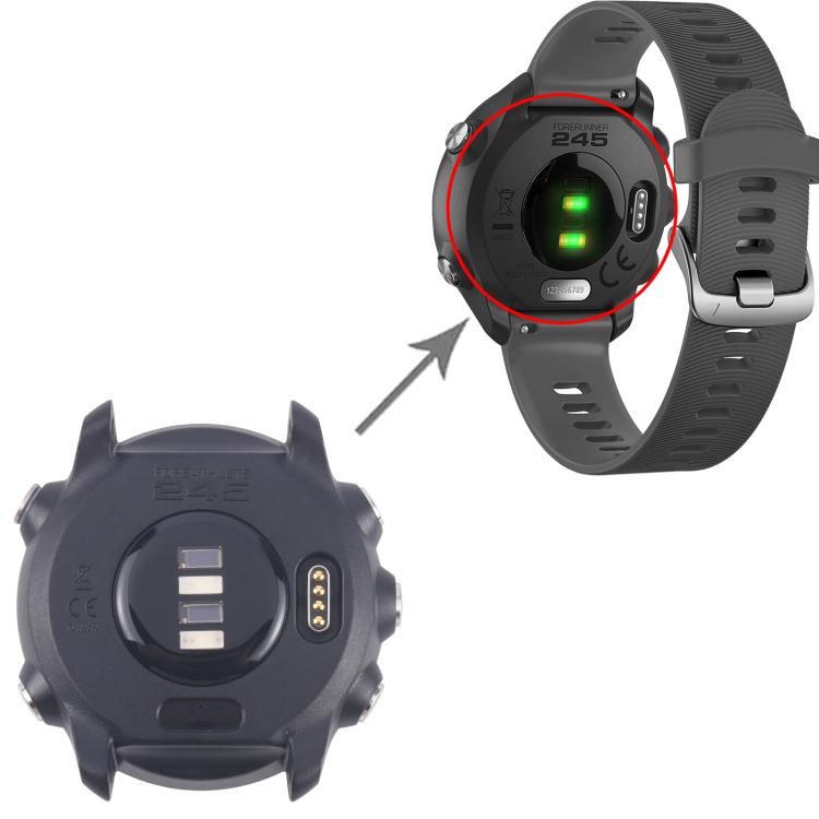 For Garmin Forerunner 245 Original Disassembled Back Cover