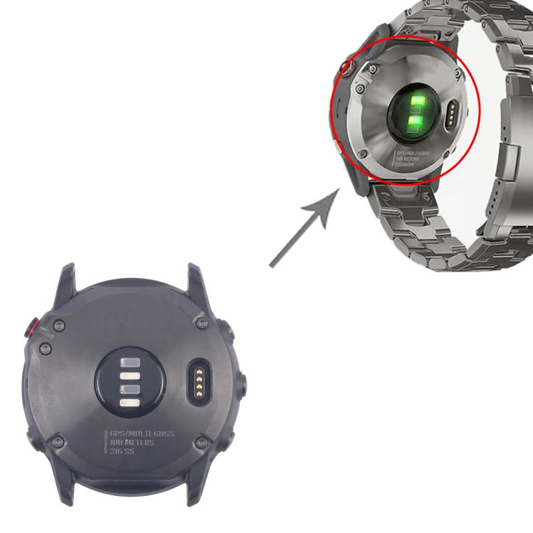 For Garmin Fenix 6x Original Disassembled Back Cover