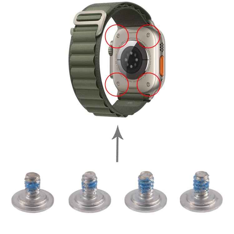 For Apple watch Ultra / Ultra 2 49mm Bottom Cover Screws Set