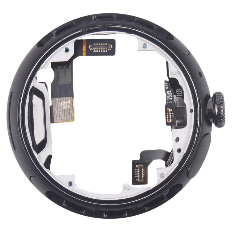 For Google Pixel Watch 2 2023 G4TSL GC3G8 GD2WG Middle Frame Bezel Plate with Crown Spin Axis Flex Cable