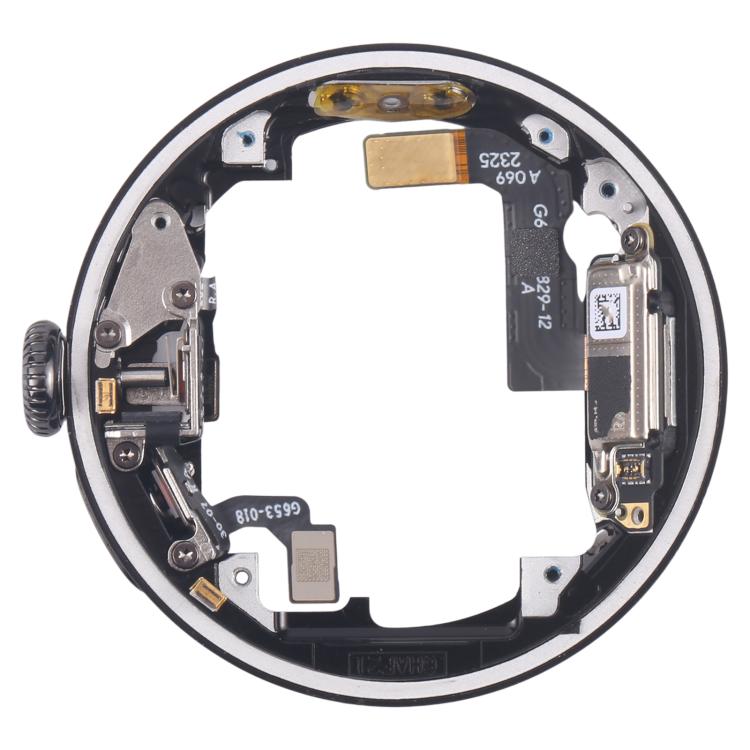 For Google Pixel Watch 2 2023 G4TSL GC3G8 GD2WG Middle Frame Bezel Plate with Crown Spin Axis Flex Cable