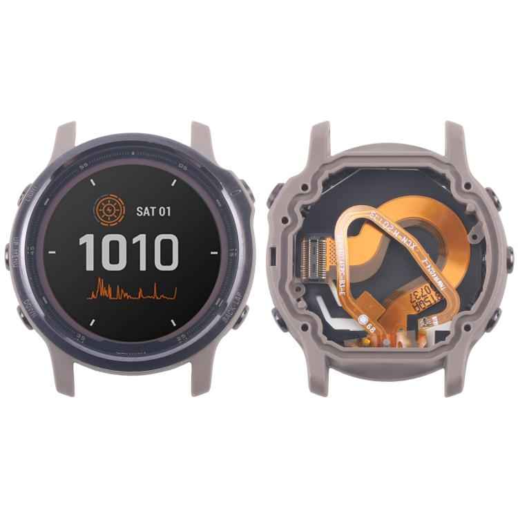 For Garmin Fenix 6S Pro Solar Original LCD Screen with Digitizer Full Assembly