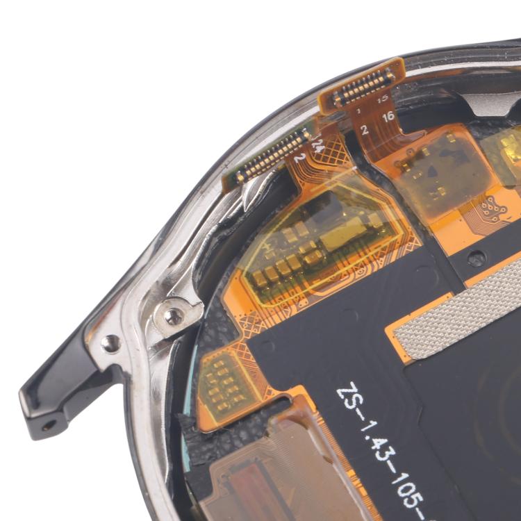 For Huawei Watch GT 3 46mm JPT-B19 Dual Cable LCD Screen Digitizer Full Assembly with Frame, For Huawei Watch GT 3 46mm(Dual Cable)