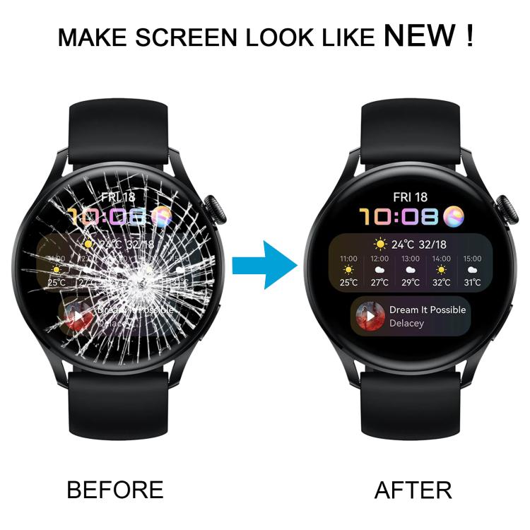 For Huawei Watch 3 GLL-AL00 LCD Screen Digitizer Full Assembly with Frame