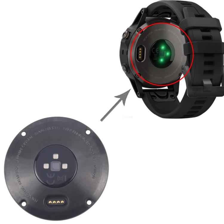 For Garmin Fenix 5 Plus Original Disassembled Back Cover