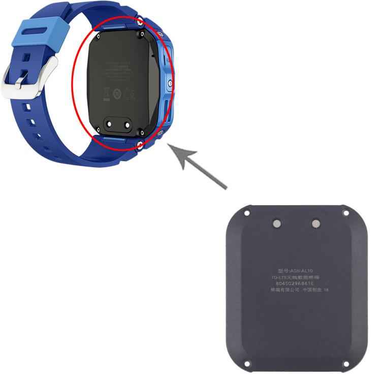 For Huawei Watch Kids 4 Pro Original Back Cover Full Assembly With Battery