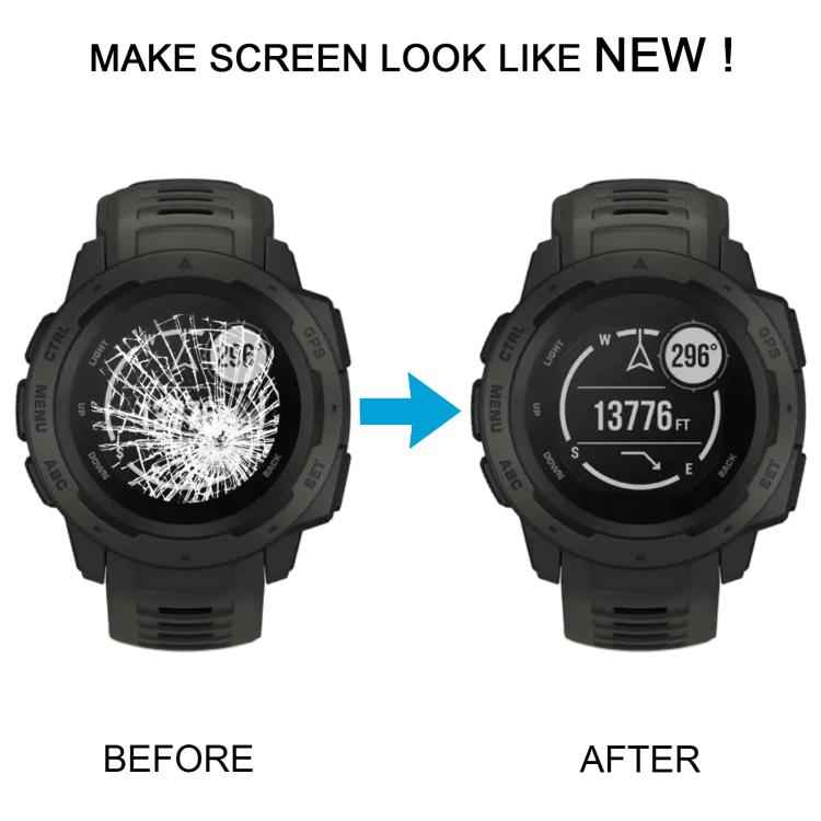 For Garmin Instinct 1 Solar Original Disassembled LCD Screen with Digitizer Full Assembly, For Garmin Instinct 1 Solar