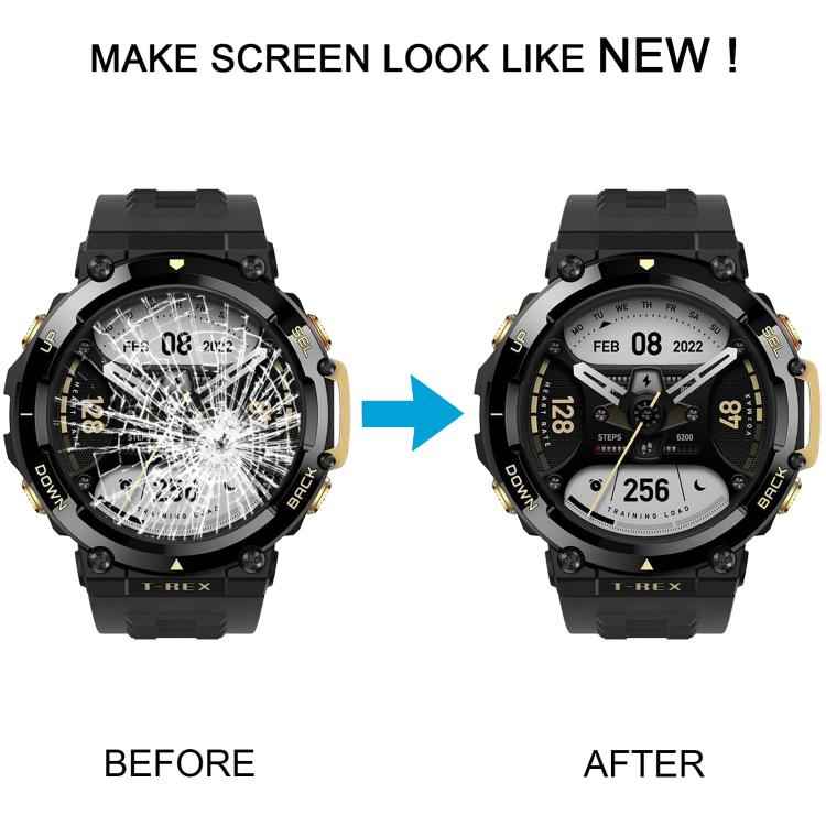 For Amazfit T-Rex Ultra Original Front Screen Outer Glass Lens, For Amazfit T-Rex Ultra(Original)