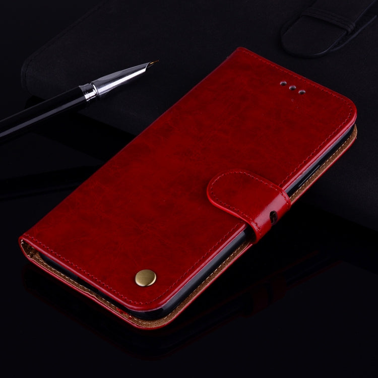For Xiaomi  Redmi Note 5A Pro / Prime Business Style Oil Wax Texture Horizontal Flip Leather Case with Holder & Card Slots & Wallet & Lanyard