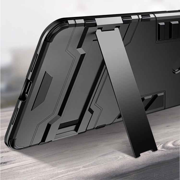 PC + TPU Shockproof Protective Case with Magnetic Ring Holder for Xiaomi Mi 8 Lite