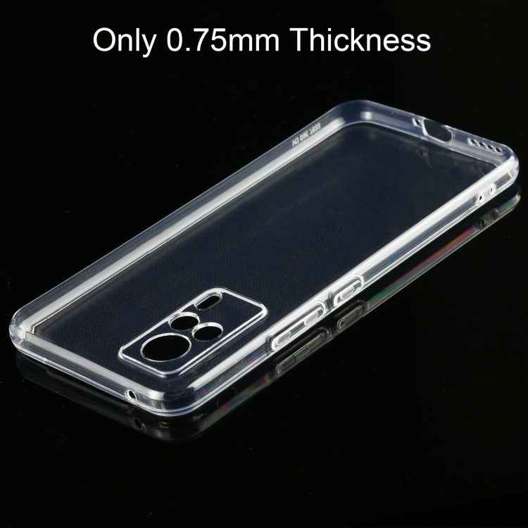 For Xiaomi Redmi Note 10 0.75mm Ultra-thin Transparent TPU Soft Protective Case