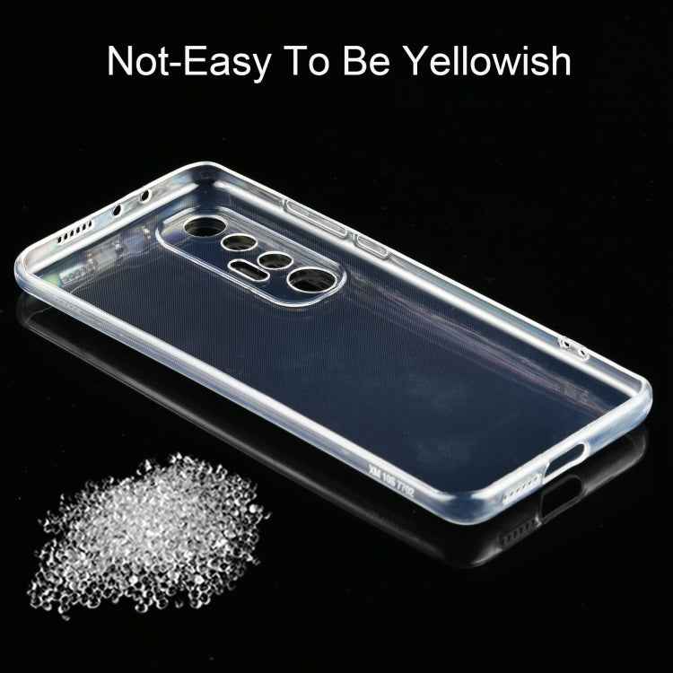 For Xiaomi Mi 10S 0.75mm Ultra-thin Transparent TPU Soft Protective Case